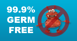 99.9% Germ Free